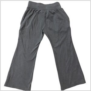 Abercrombie‎ & Fitch Girls Gray Knit Flare Leggings Lounge Pants